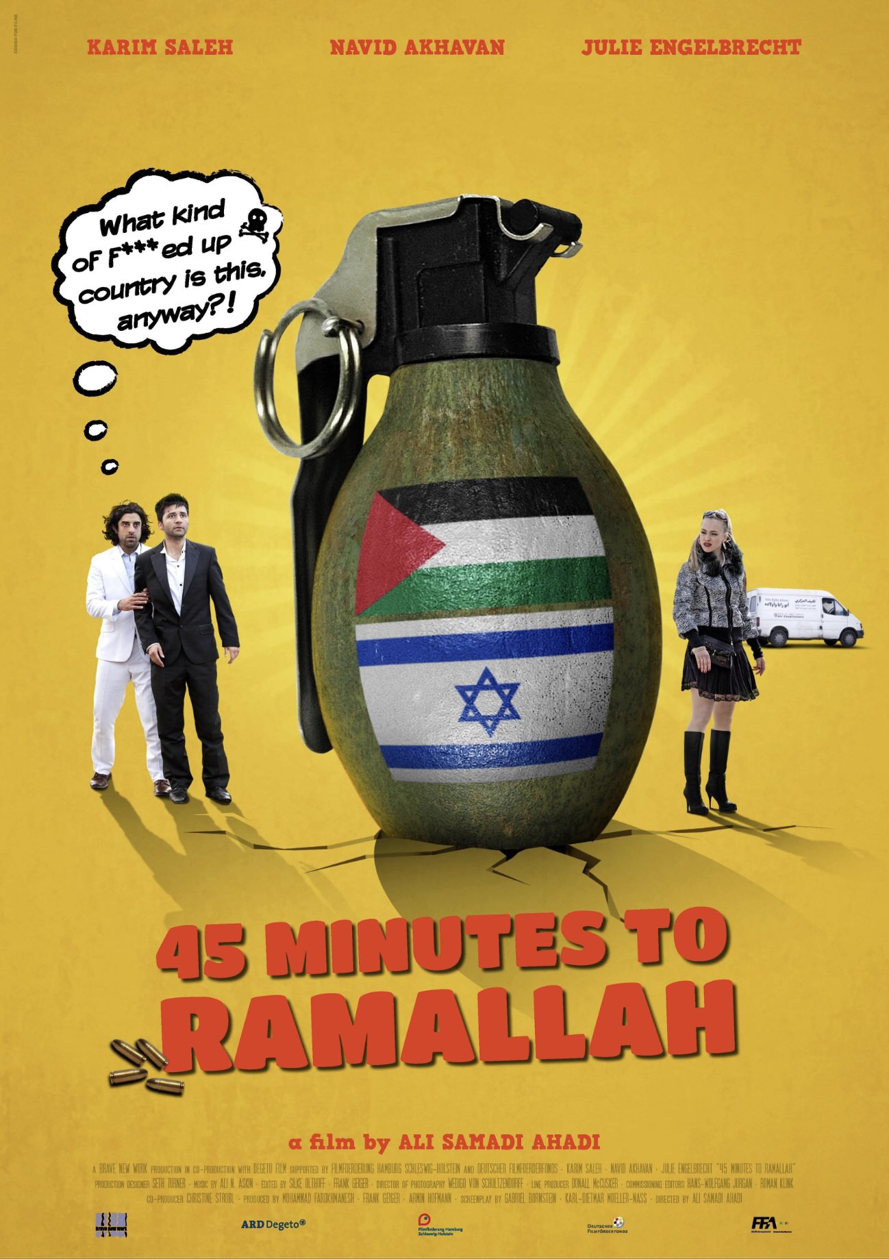 Film poster: 145 Minuten Ramallah