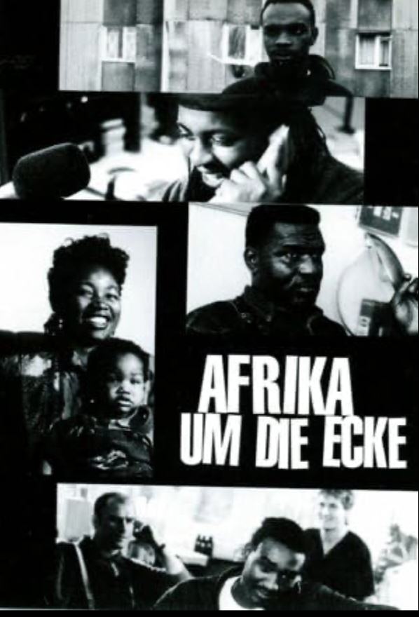 Film poster: 1Afrikaum die Ecke
