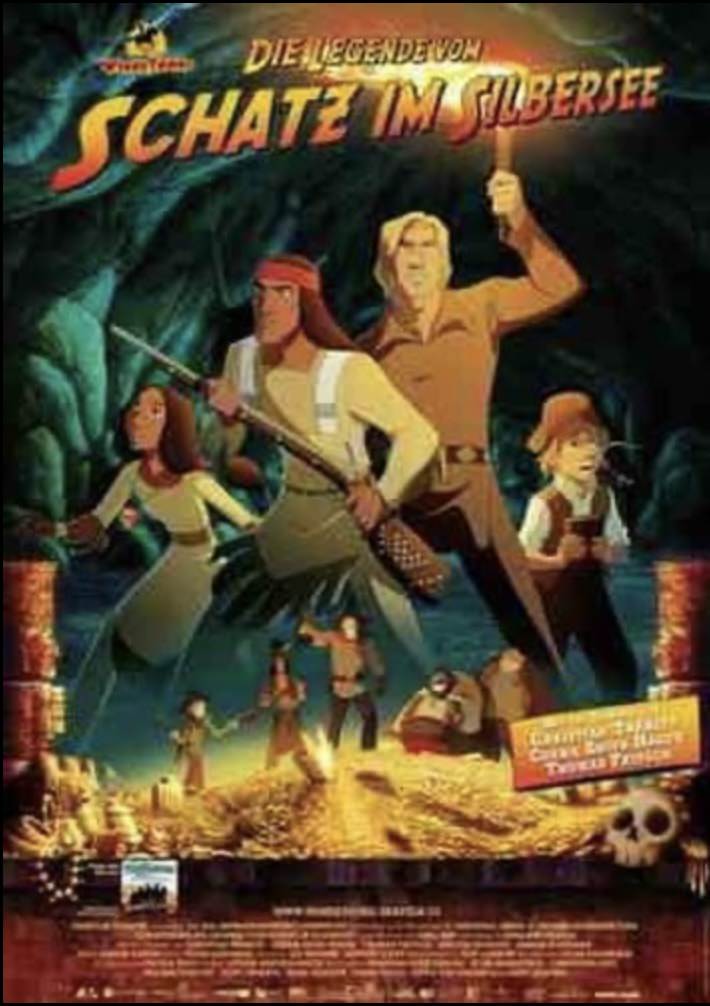 Film poster: 1Schatz im Silbersee