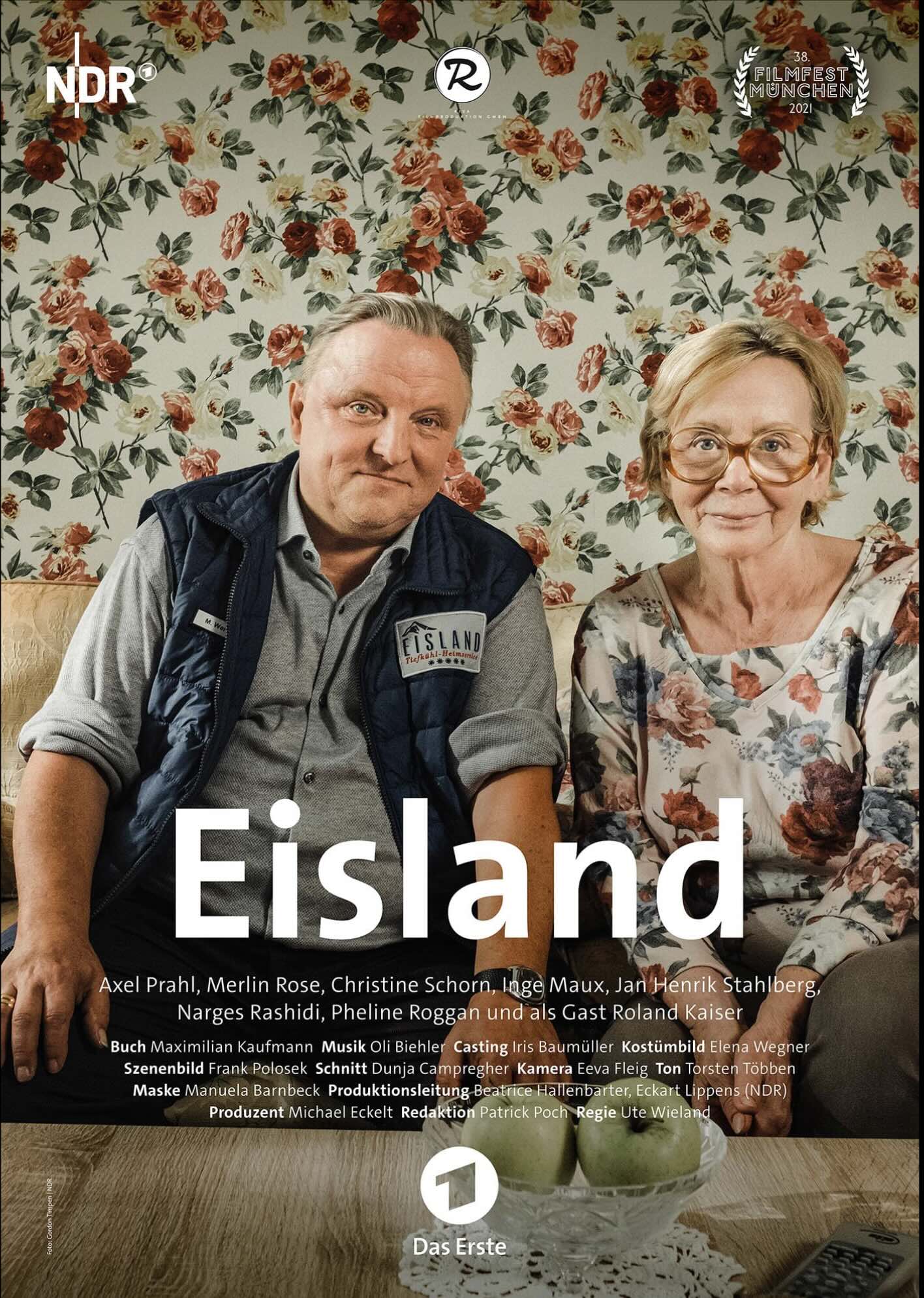 Film poster: Eisland klein