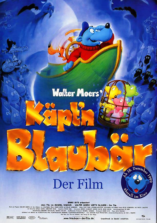 Film poster: Kaeptn Blaubaer