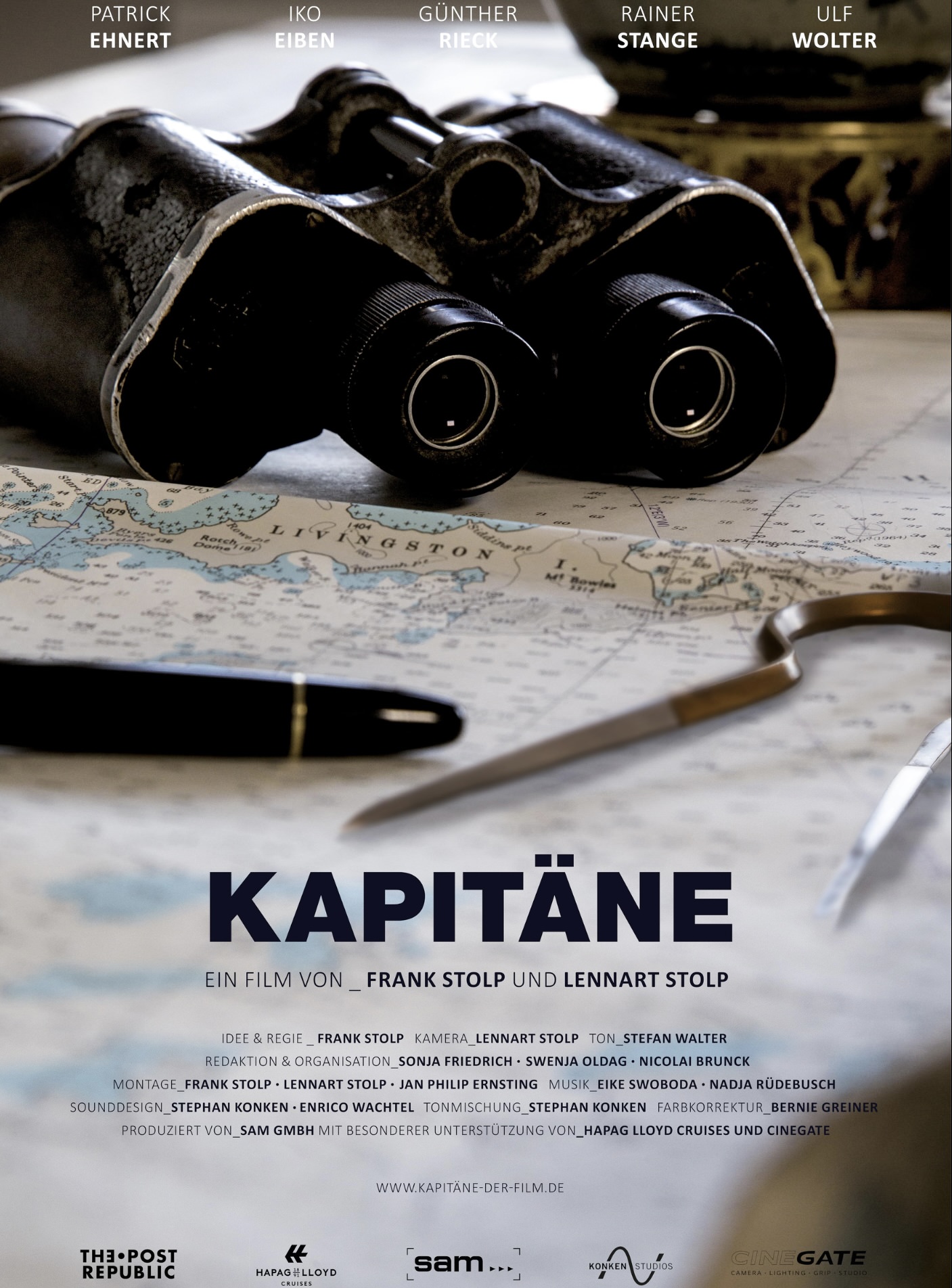 Film poster: Kapitaene klein