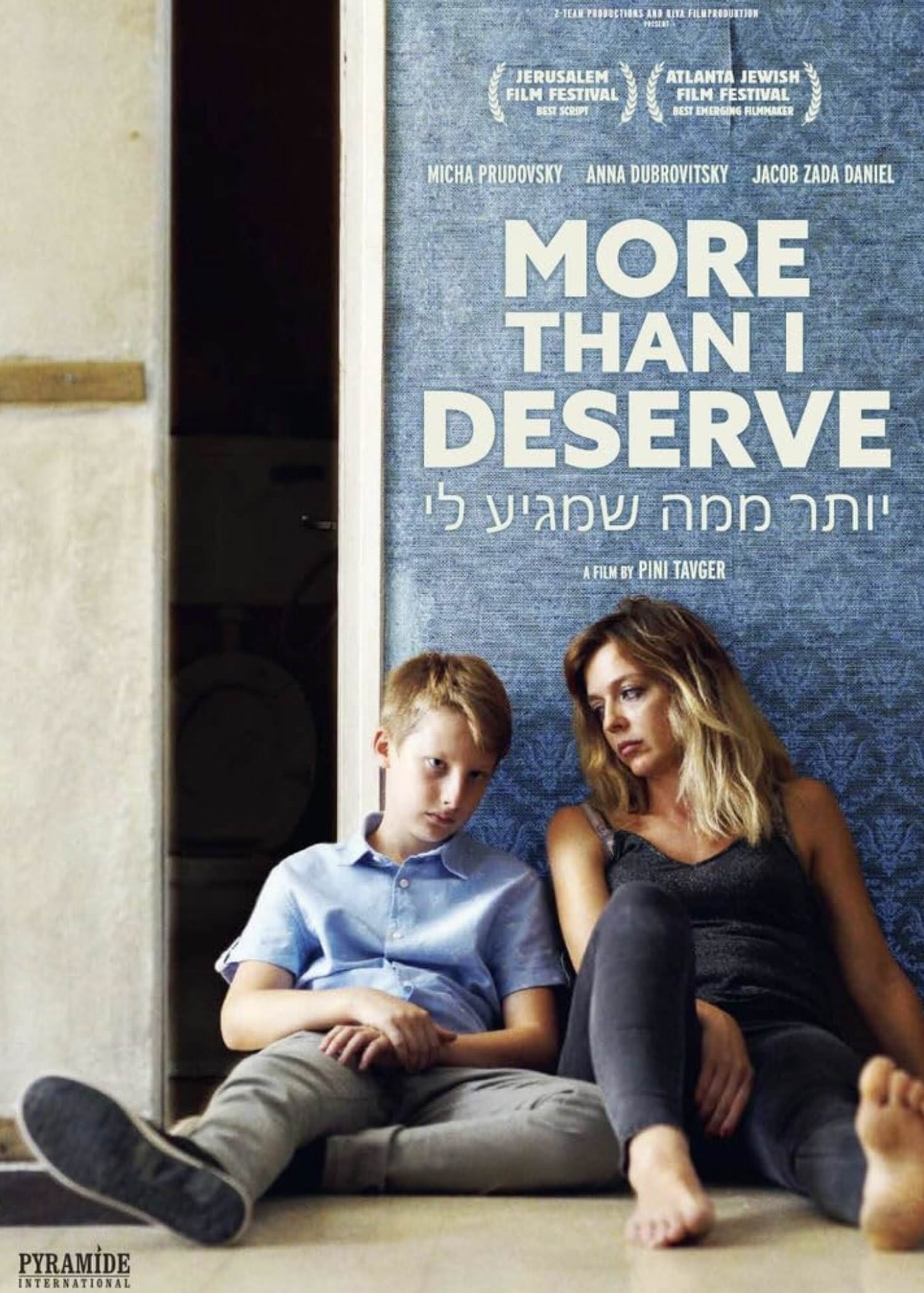 Film poster: More than deserve klein