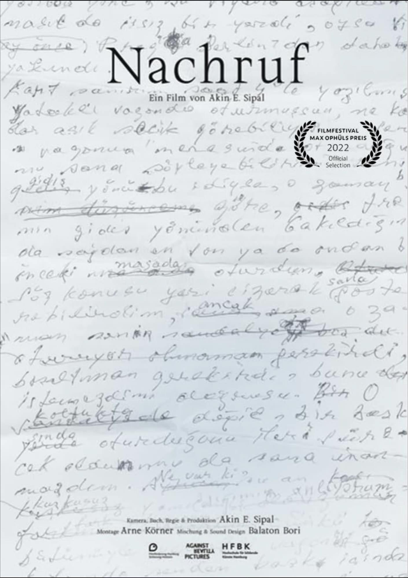 Film poster: Nachruf klein