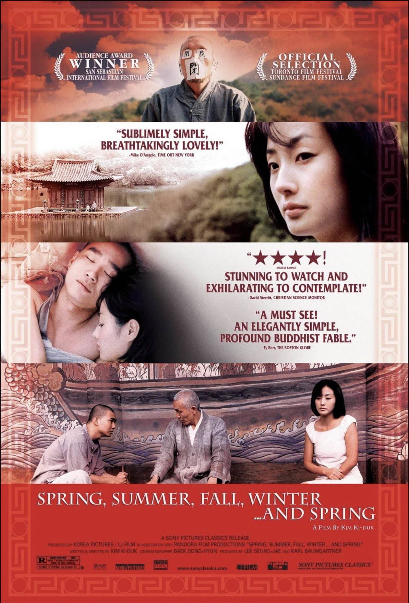 Film poster: Spring summer Fall Winter and spring klein
