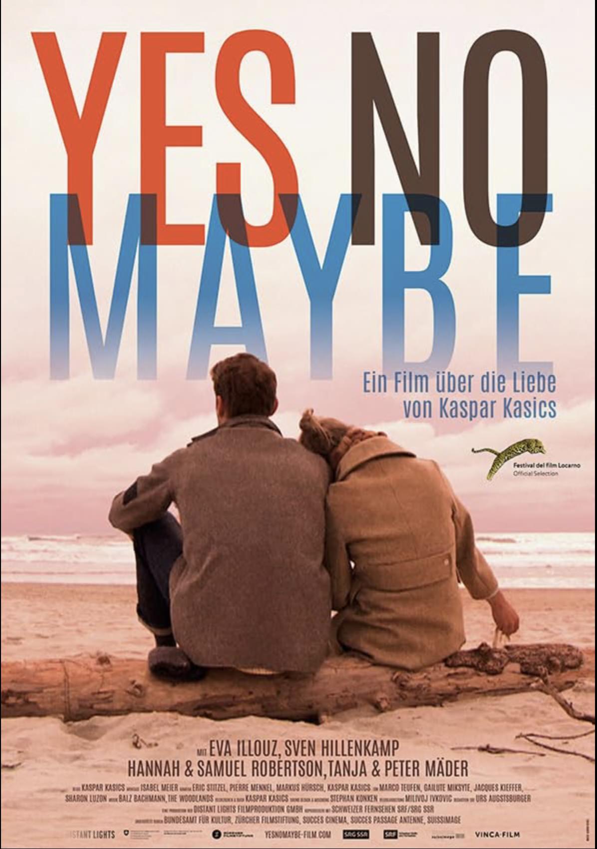 Film poster: Yes no maybe klein