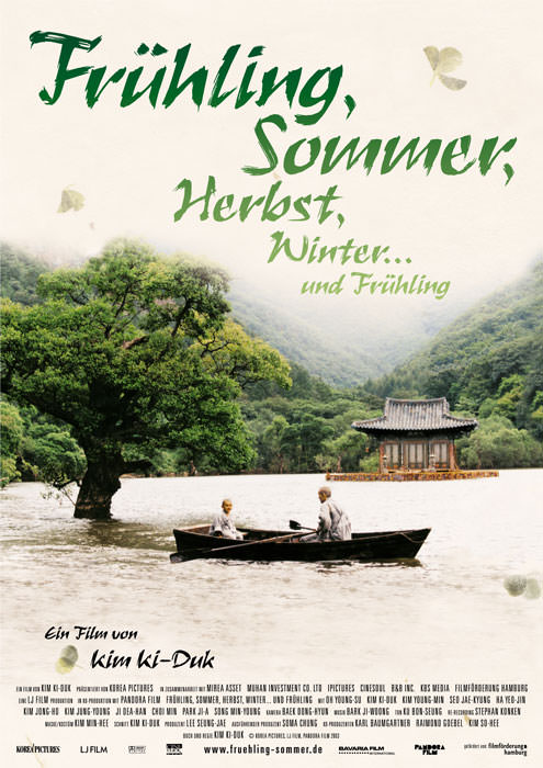 Film poster: fruehling sommer herbst winter und fruehling
